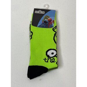 Oscar Grouch Socks Crazy Fun Graphic Novelty Dad Gift Silly Odd Cool Funny Mens